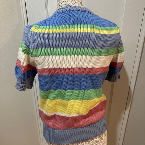 Alt Polo Ralph Lauren striped sweater L ASO The Summer I Turned Pretty Belly - Picture 4 of 6